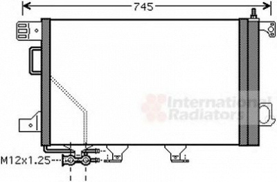 VAN WEZEL 30015360 -  Конденсатор, кондиционер
